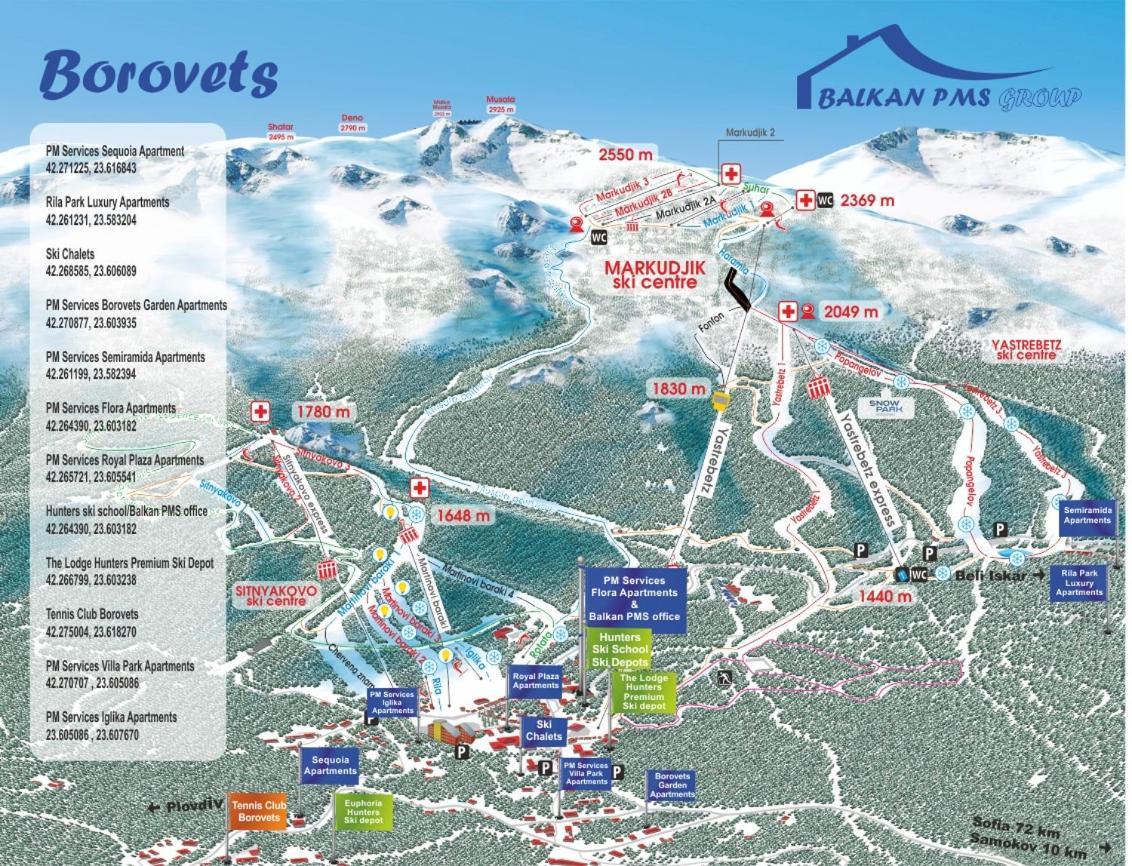Pm Services Semiramida Apartments Borovets Ngoại thất bức ảnh
